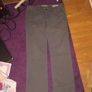 Light blue low rise jeans